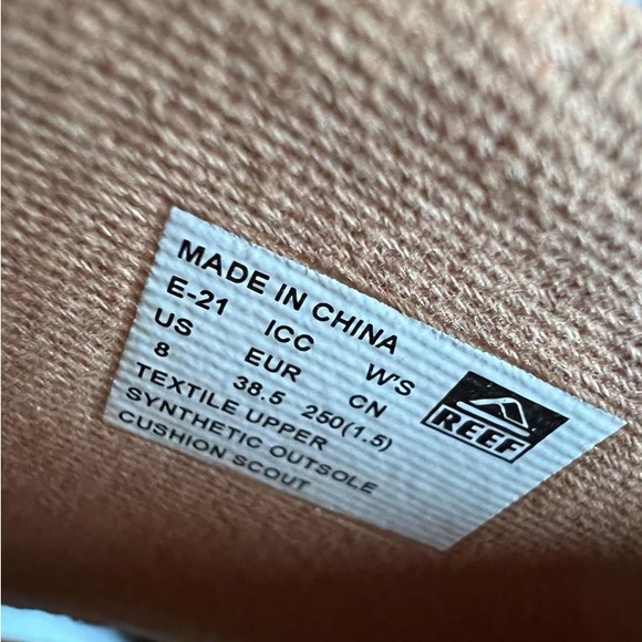 Reef Cushion Scout Sandals in Watercolour - Picture 4 of 4